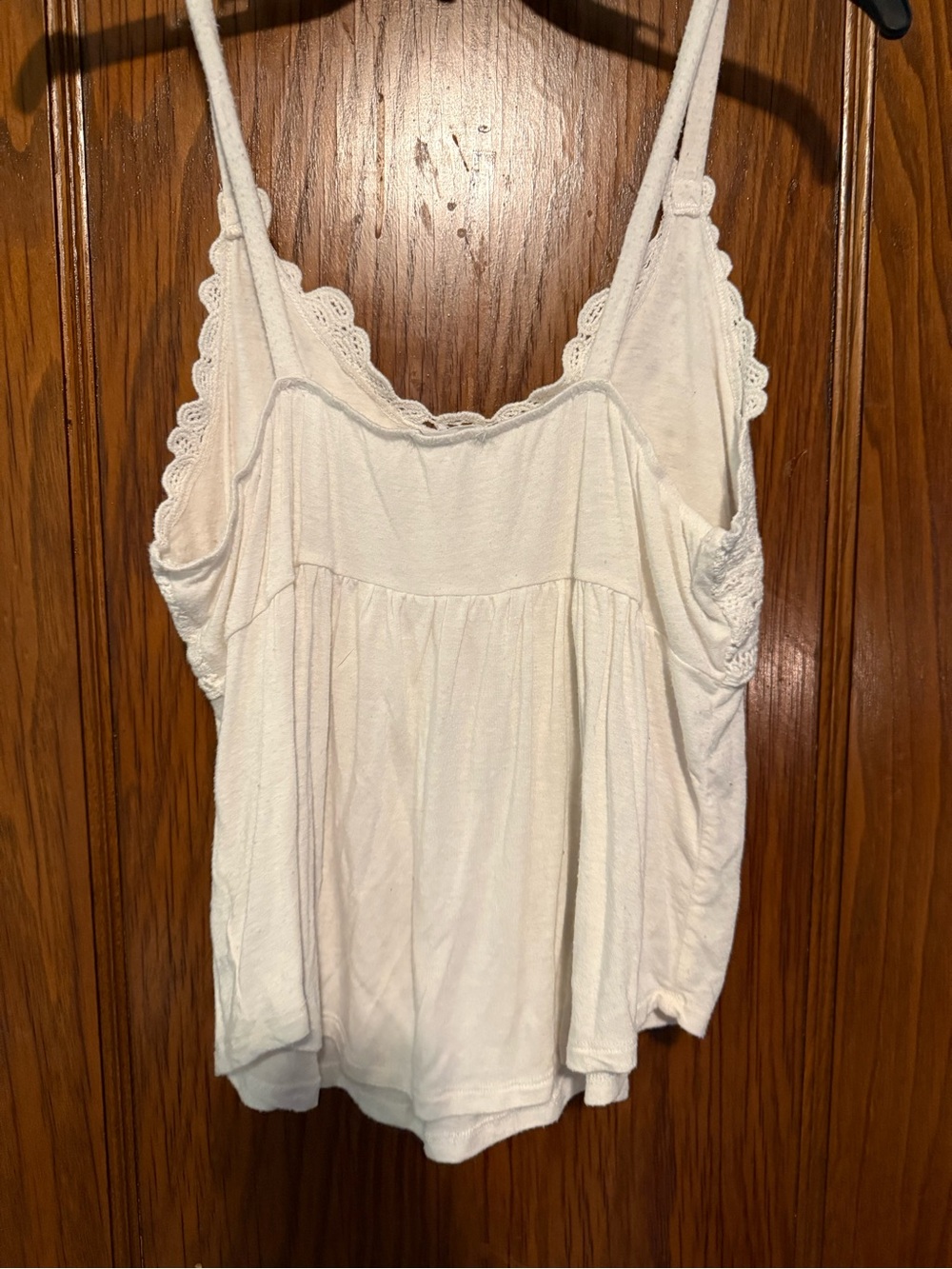 love on a hanger White Crochet Lace Cami - Picture 2 of 2